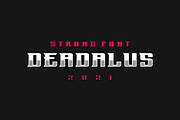 Deadalus Font, a Slab Serif Font by ModalTampang (Thumbnail 1 of 3)