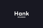Hank Rounded - Black, a Sans Serif Font by Reghardt (Thumbnail 1 of 5)