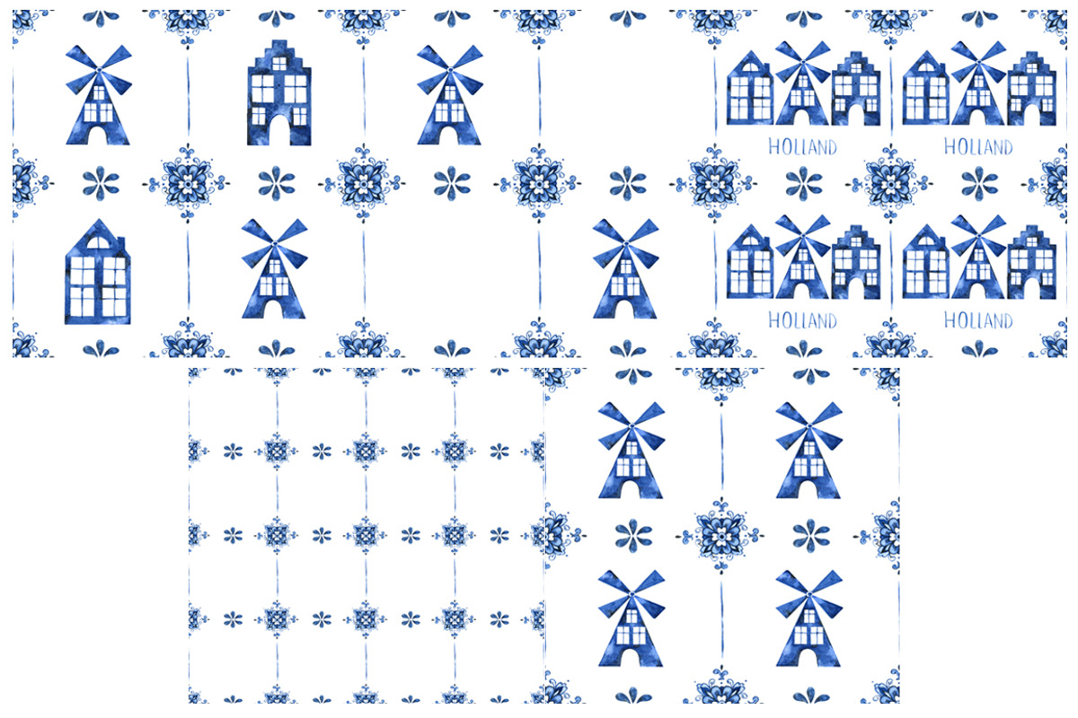 Dutch Ornament, a Pattern Graphic by Imaginasty (Photo 3 of 3)