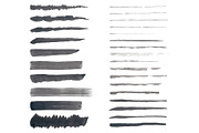 Vector hand drawn ink brush strokes, a Texture Graphic by Paper Cards (Thumbnail 2 of 2)