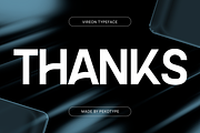 Vireon - Geometric Logo Font, a Sans Serif Font by Pekotype (Thumbnail 15 of 15)