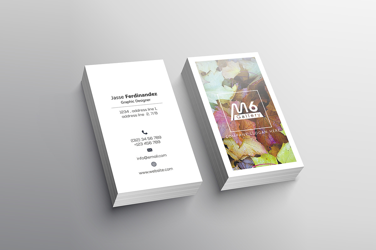 Unique 50 Business Card Bundle, a Business Card Template by M6 Gallery (Photo 91 of 151)