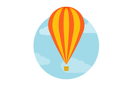 Hot air balloon flying preview 2