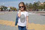 100 Kid's T-Shirt Mock-Up 2018 #22, a Shirt Mockup by Freeman Studio (Thumbnail 30 of 107)