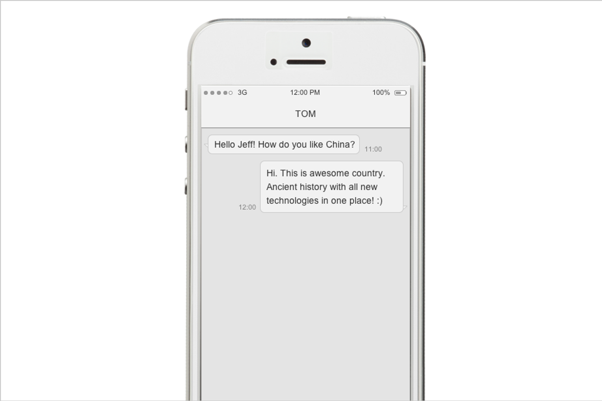Axure widget library / iPhone 5 preview 2