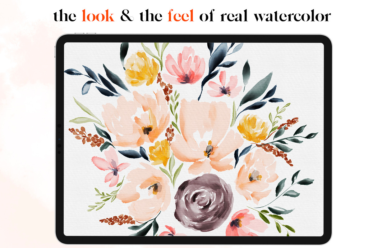 Flooded Watercolor Procreate Brushes, a Brush Add-On by Wooly Pronto (Photo 7 of 9)