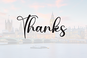 Cambridge | Script Font, a Handwritten Font by Scratchones (Thumbnail 9 of 9)