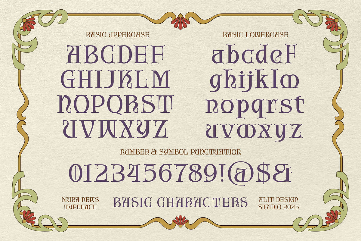 Muba News Typeface, a Serif Font by alit design (Photo 4 of 20)