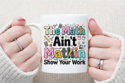 Math Teacher PNG, Back to School Png, an Object Illustration by Sublimation Artist (Thumbnail 7 of 9)