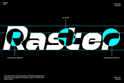 Graind - Futuristic Extended Font, a Sans Serif Font by RagamKata (Thumbnail 3 of 10)