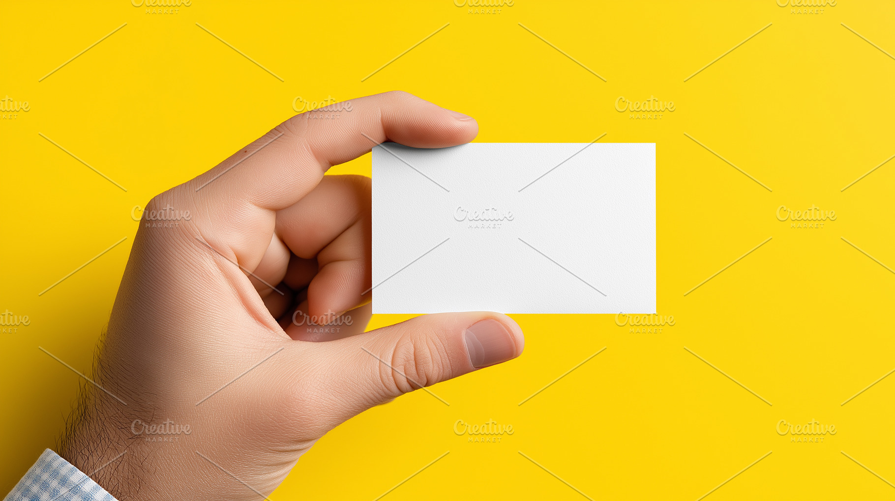 Hand holding blank white card, a Business Photo by MistyDay