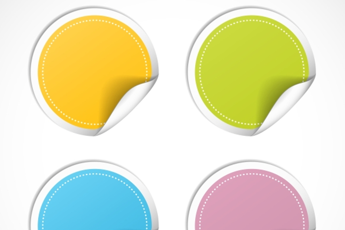 Vector stickers