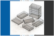 5 Drawer Makeup Organizer #01, a 3D by TPS Digital Assets (Thumbnail 4 of 10)
