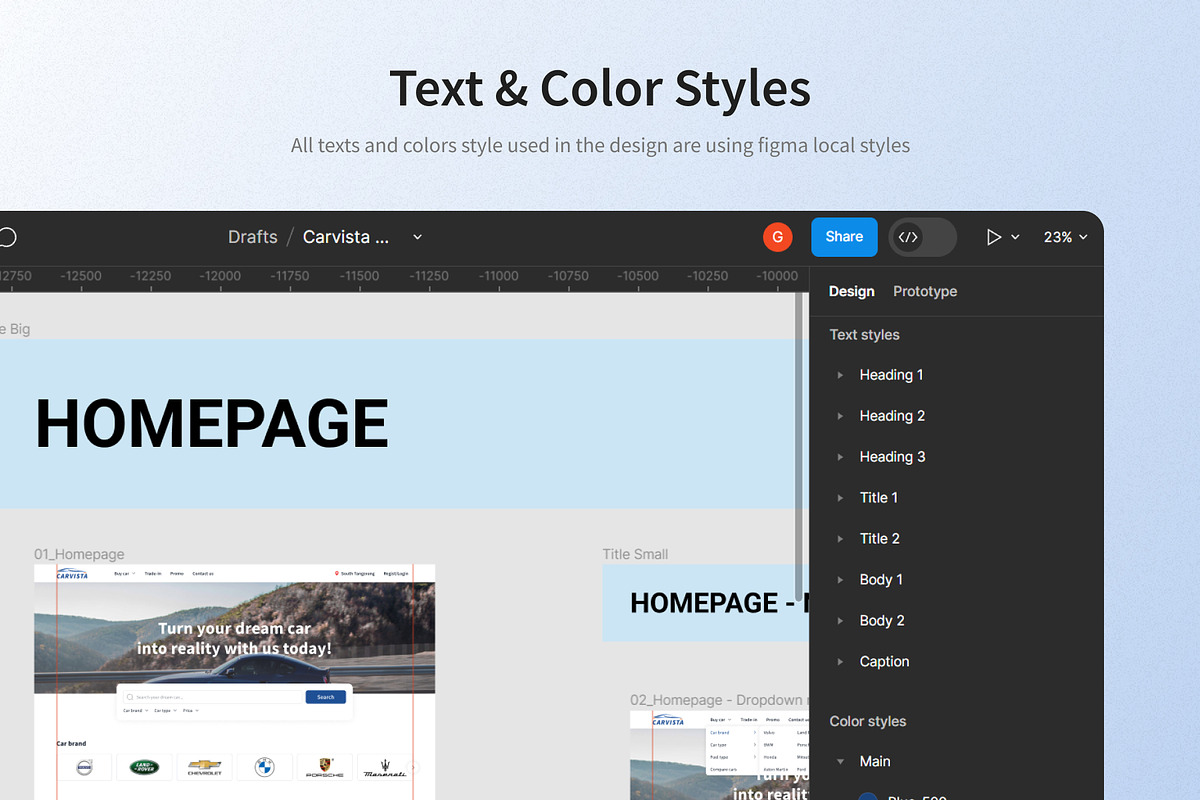 Carvista - Car Dealer Website UI Kit, an App Template by miawmiaw (Photo 4 of 6)