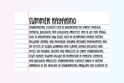 NOTEBOOK HANDWRITING Font Bundle V5, a Handwritten Font by Blush Font Co. (Thumbnail 9 of 11)