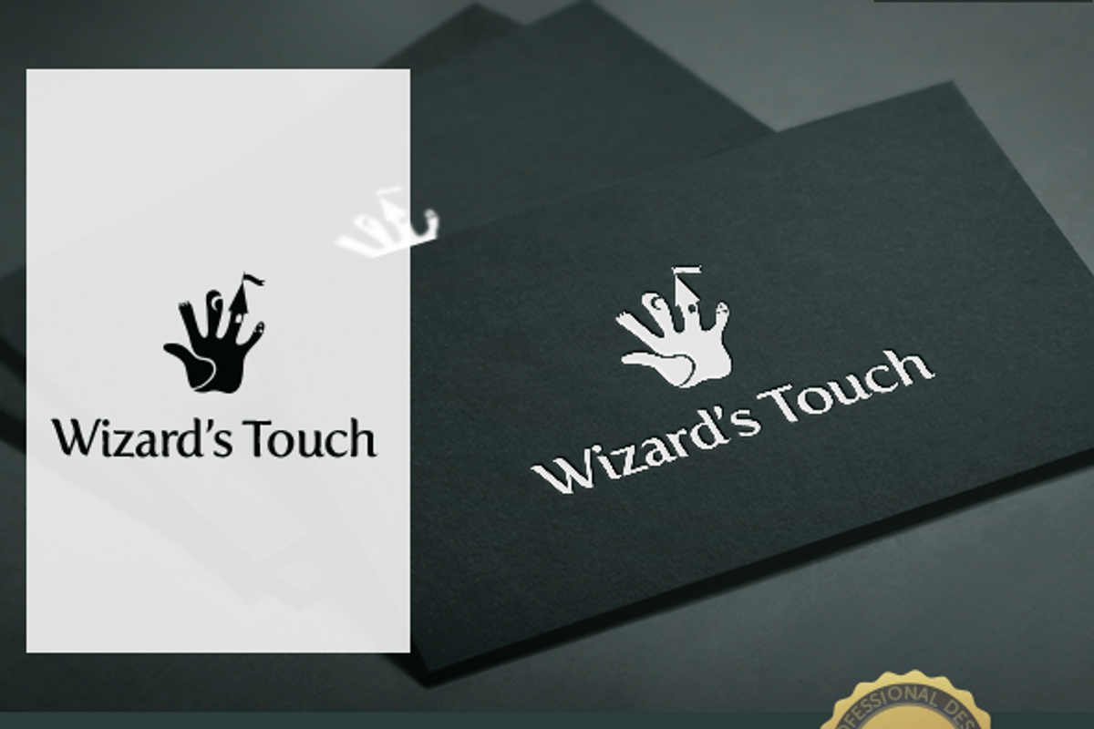 Wizard Touch Logo Template, a Branding & Logo Template by LogoBuy (Photo 4 of 4)