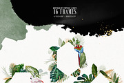 Watercolor Tropical Leaves, a Decorative Illustration by Damian Roh (Thumbnail 9 of 19)