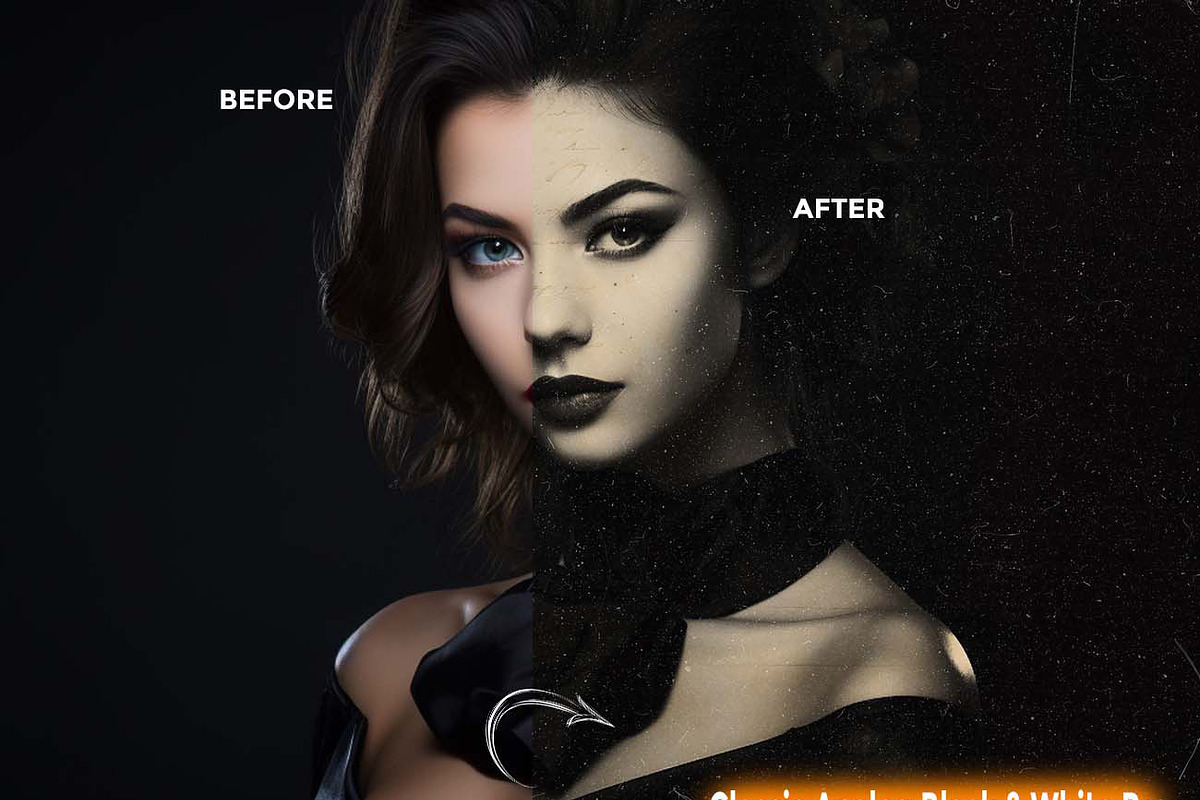 25 Analog FX Photoshop Action Bundle, an Action Add-On by Studio Retouch (Photo 22 of 59)