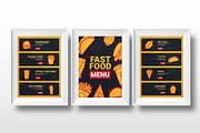 Set of Fastfood Menu banners, a Flyer Template by Leo Edition (Thumbnail 3 of 3)