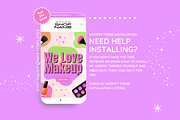 Cute Makeup Shop Banner Templates, a Shopify Template by SunshineStudioBoutique (Thumbnail 7 of 8)