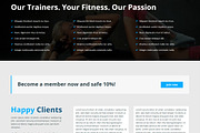 Sporty - WordPress Gym Theme, a WordPress Template by 7Theme (Thumbnail 4 of 5)
