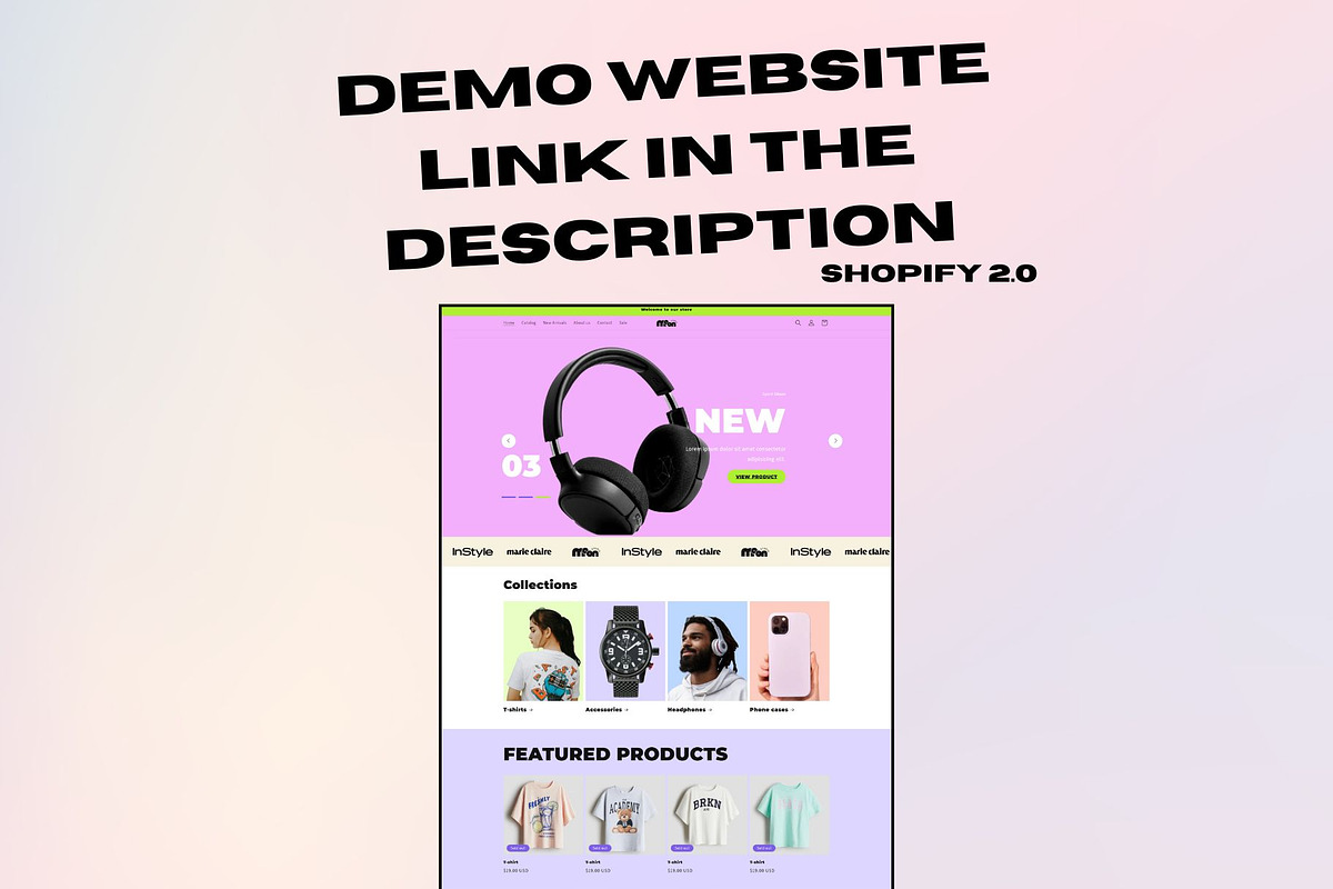 Print on Demand Shopify Theme POD preview 3