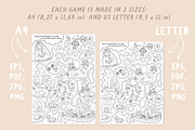 Easter village coloring games, an Education Illustration by Lexi Claus (Thumbnail 10 of 16)