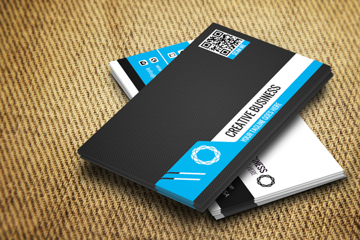 Corporate Business Card CM038, a Business Card Template by annozio (Photo 2 of 4)