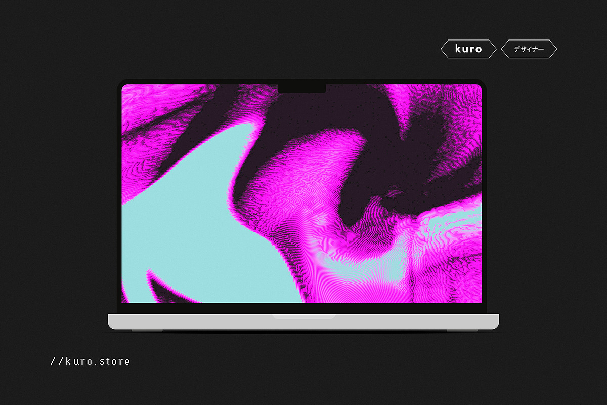 Retro Glitch, a Texture Graphic by kuro (Photo 7 of 12)
