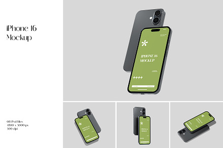 iPhone 16 Mockup