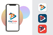 Play Tube - Music logo, a Branding & Logo Template by Design Box (Thumbnail 1 of 2)