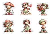 Whimsical Summer Clipart Bundle, an Illustration by CreationArt (Thumbnail 7 of 7)