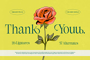 Refika Mughy Thin  Serif Display, a Serif Font by timelesstype.co (Thumbnail 15 of 15)