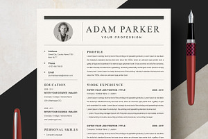 Clean Professional Word Resume