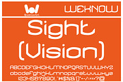Five Senses font, a Font by weknow (Thumbnail 2 of 9)
