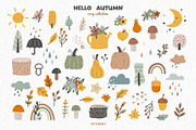 Hello autumn kids graphic collection, a Pattern Graphic by Cuteanny Design (Thumbnail 8 of 10)