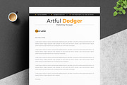 Stylish Resume for Creative Fields, a Resume Template by ResumeInventor (Thumbnail 3 of 5)