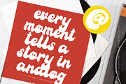 Flickes Magtile Bold Vintage Script, a Script Font by Jaruka (Thumbnail 5 of 9)