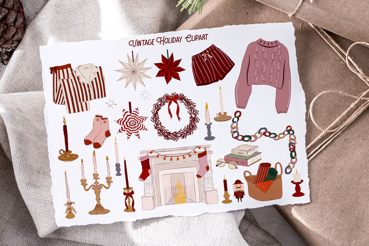 Cozy Holiday BUNDLE: 7 Best Packs, an Object Graphic by Mio Buono (Photo 21 of 52)