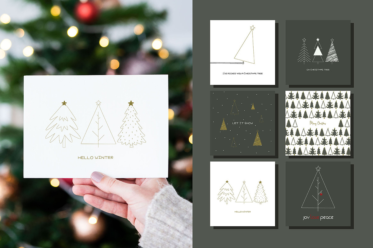 Christmas tree, an Illustration by Julia Martyshkina (Photo 8 of 10)