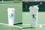 Tennis Tumbler Mockup Set Vol 1, a Cups & Container Mockup by DOBE Studio (Thumbnail 4 of 4)