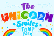 Unicorn Layered Font & Bonus, a Font by Anastasia Feya (Thumbnail 1 of 8)