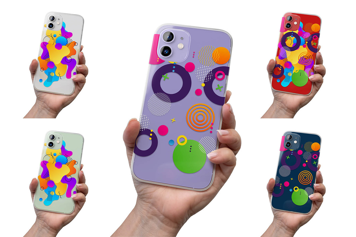 Phone 12 Clear Case, an iPhone Mockup by Colatudo Store (Photo 4 of 8)