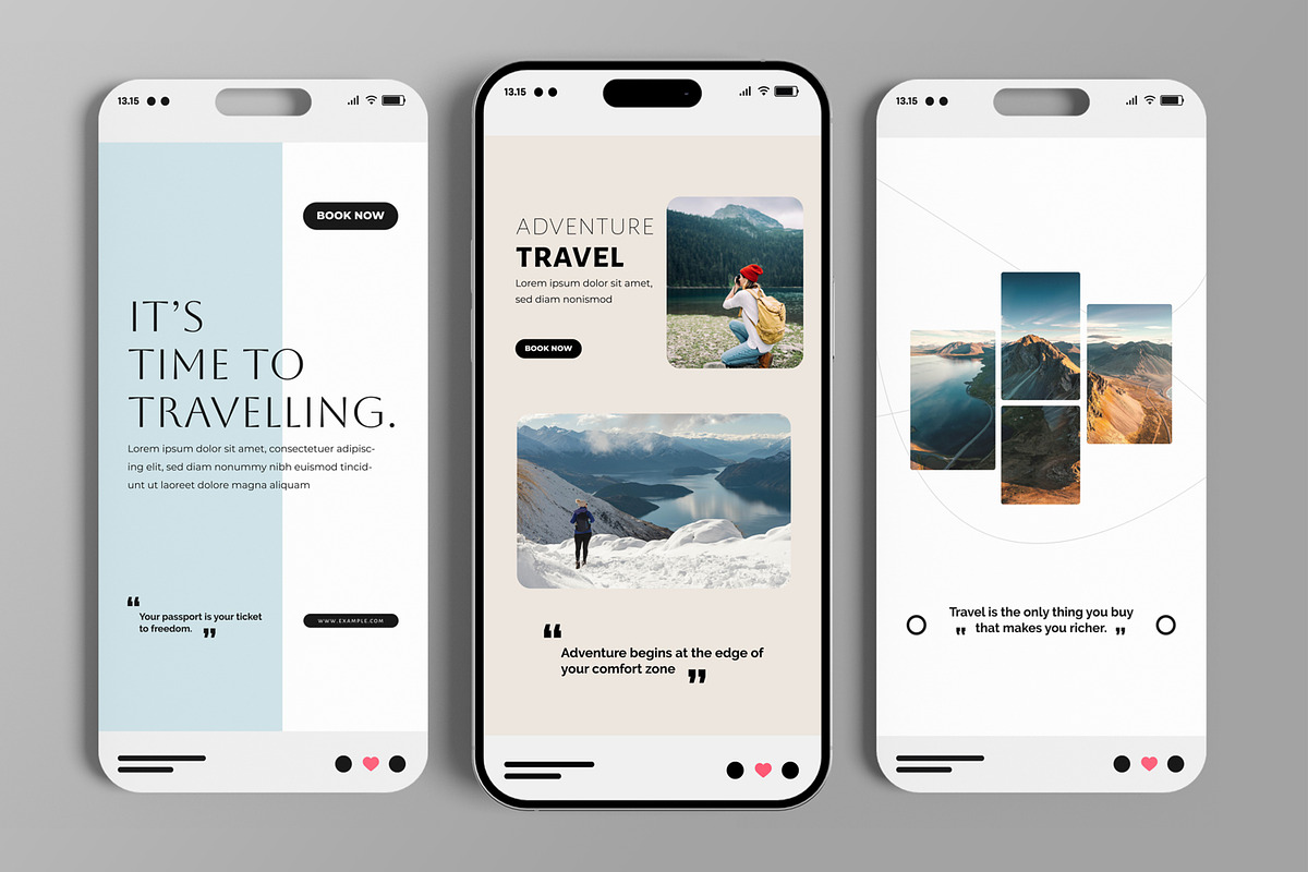 Adventure Travel Social Media Story preview 2