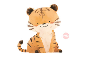 Cute Baby Tiger Animal
