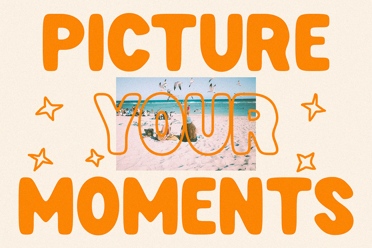 Sunny Valley - Vintage Retro Sans, a Sans Serif Font by Mikhail Fukurou (Photo 5 of 8)