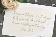 Callina Handwriting Font, a Script Font by LetterJos (Thumbnail 6 of 13)