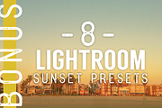 Sunset & Palm Trees Photo Bundle, a Nature Photo by Template Monkey @dscience (Thumbnail 4 of 12)