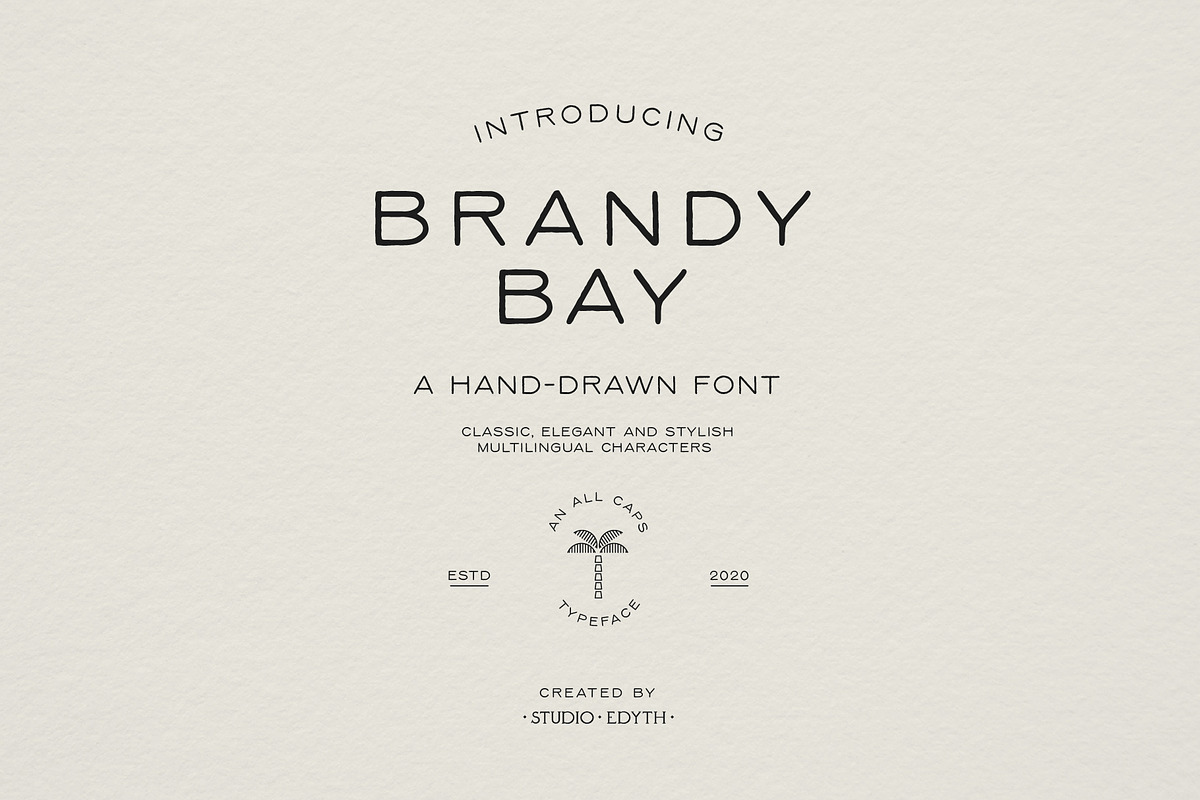 Brandy Bay - A hand drawn font