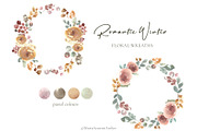 Romantic Winter - Watercolor Flowers, an Illustration by MariaScaroniAtelier (Thumbnail 3 of 8)